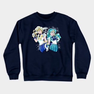 Haruka and Michiru Crewneck Sweatshirt